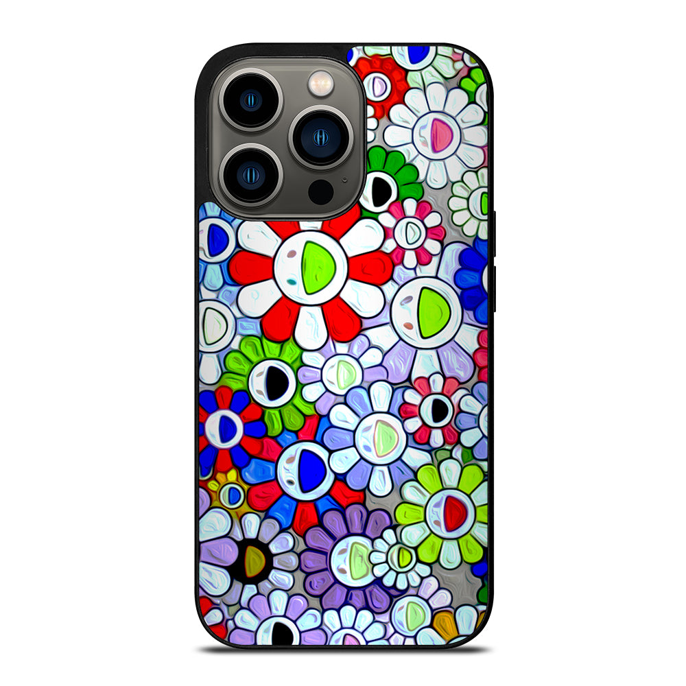 Cool Takashi Murakami Flowers iPhone 13 Pro Case
