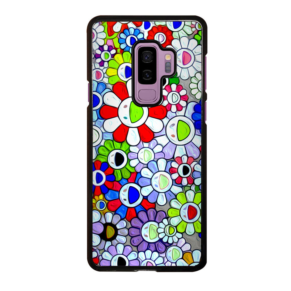 Cool Takashi Murakami Flowers Samsung Galaxy S9 Plus Case