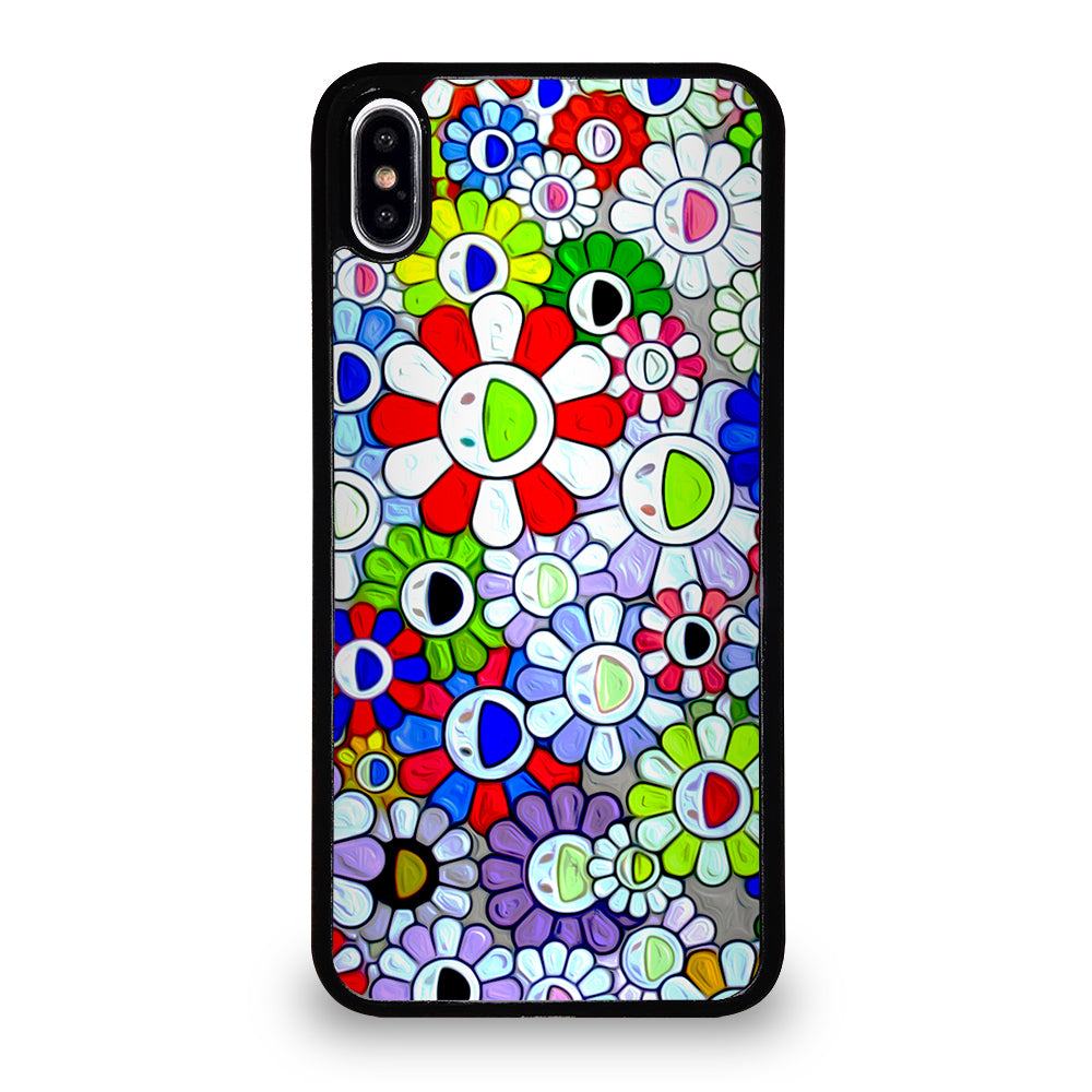 Cool Takashi Murakami Flowers iPhone XS Max Case