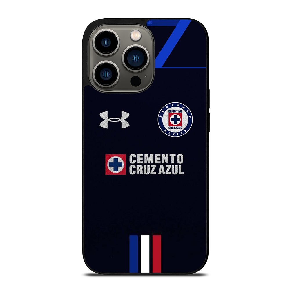 Cruz Azul Football Club Jersey Image iPhone 13 Pro Case