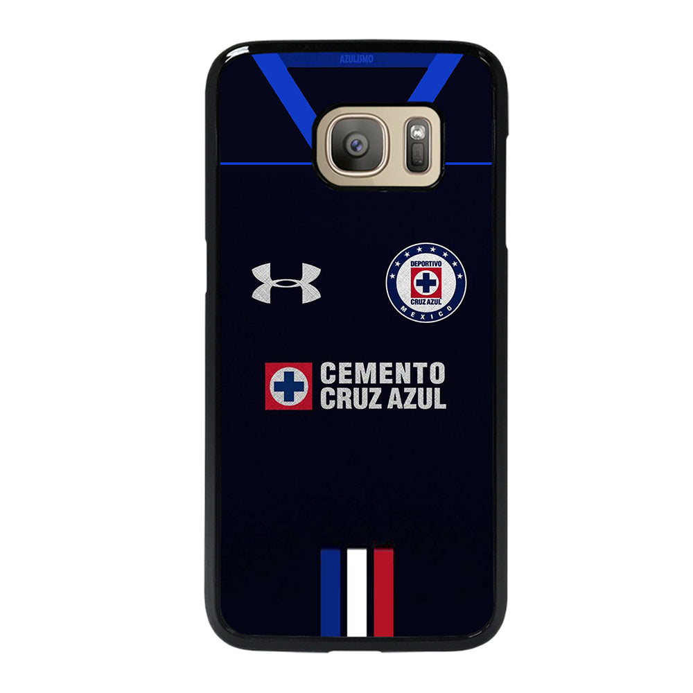 Cruz Azul Football Club Jersey Image Samsung Galaxy S7 Case