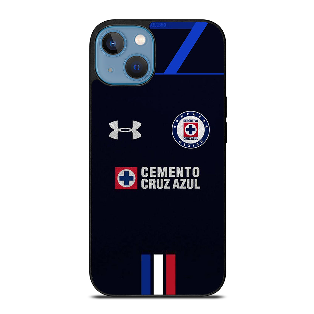 Cruz Azul Football Club Jersey Image iPhone 13 Case