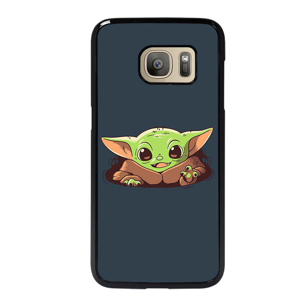Cute Baby Yoda Samsung Galaxy S7 Case