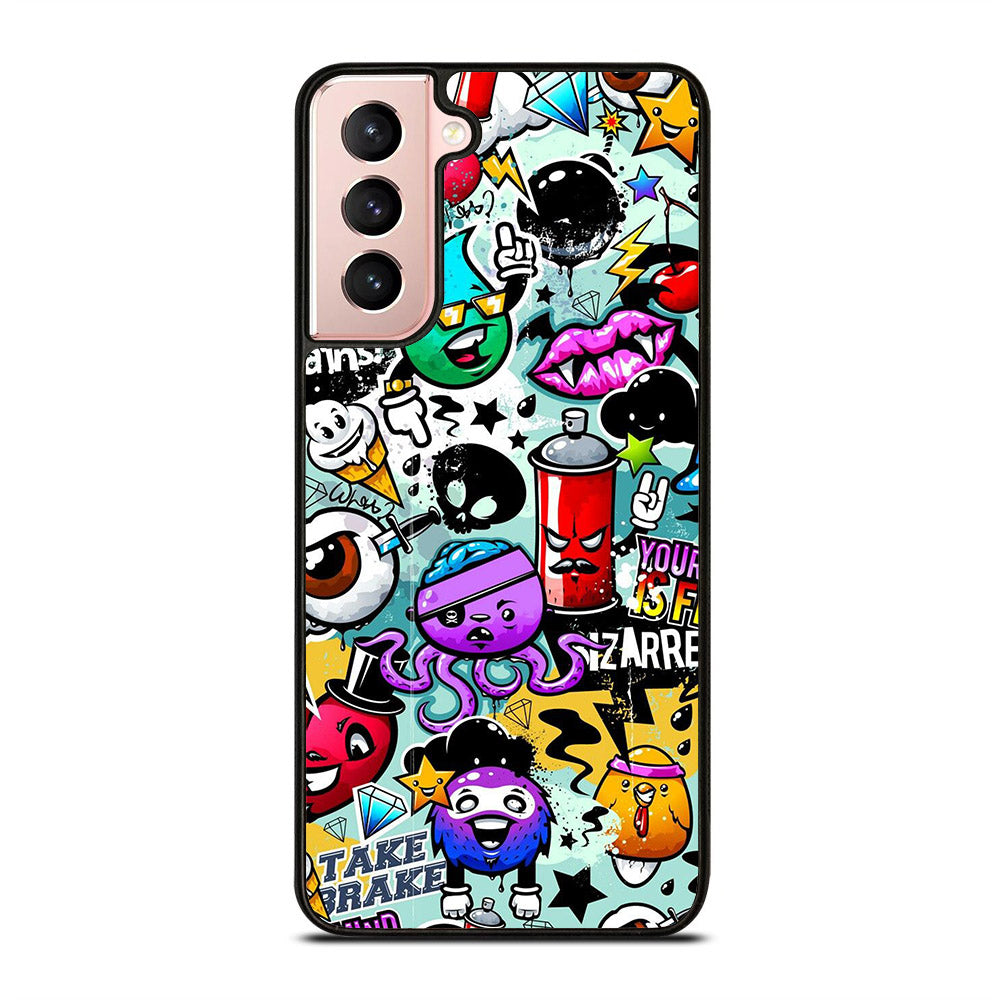 Cute Graffiti Image Samsung Galaxy S21 5G Case