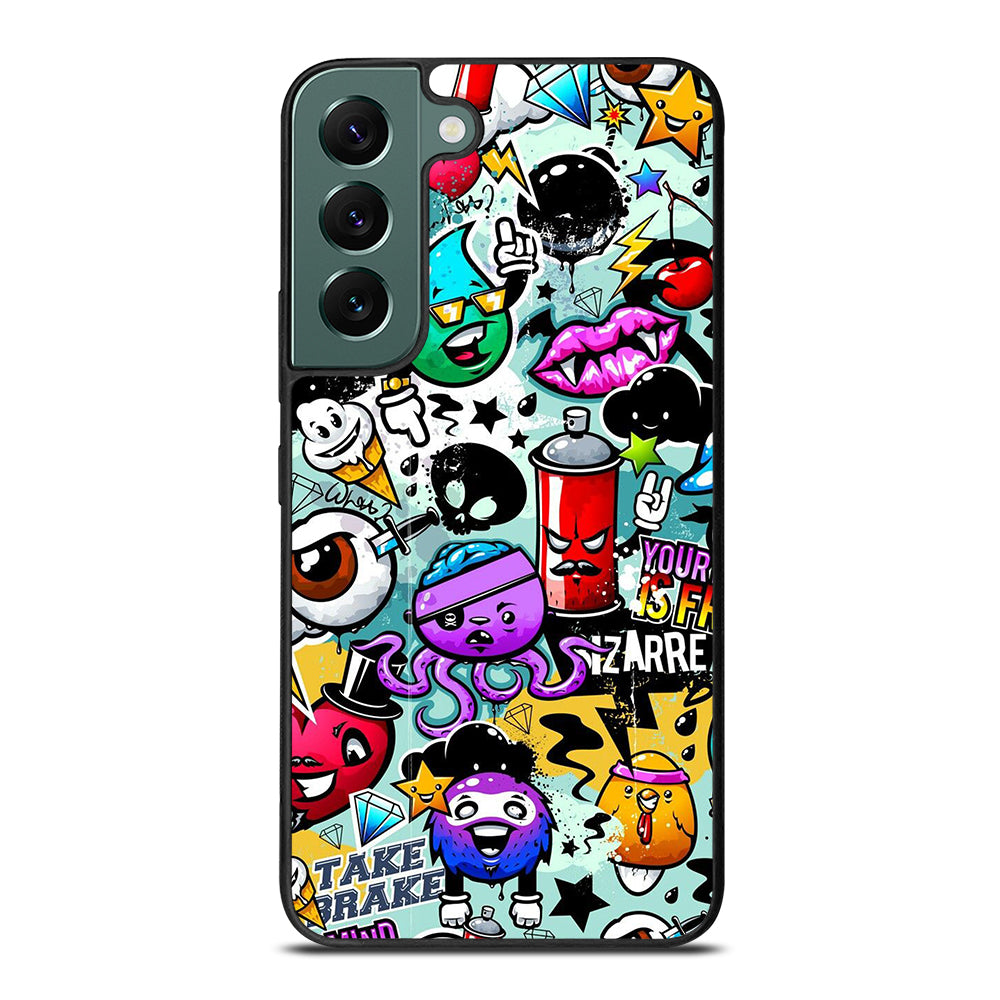 Cute Graffiti Image Samsung Galaxy S22 5G Case