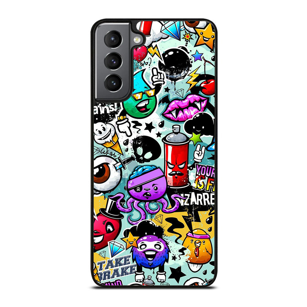 Cute Graffiti Image Samsung Galaxy S21 Plus 5G Case