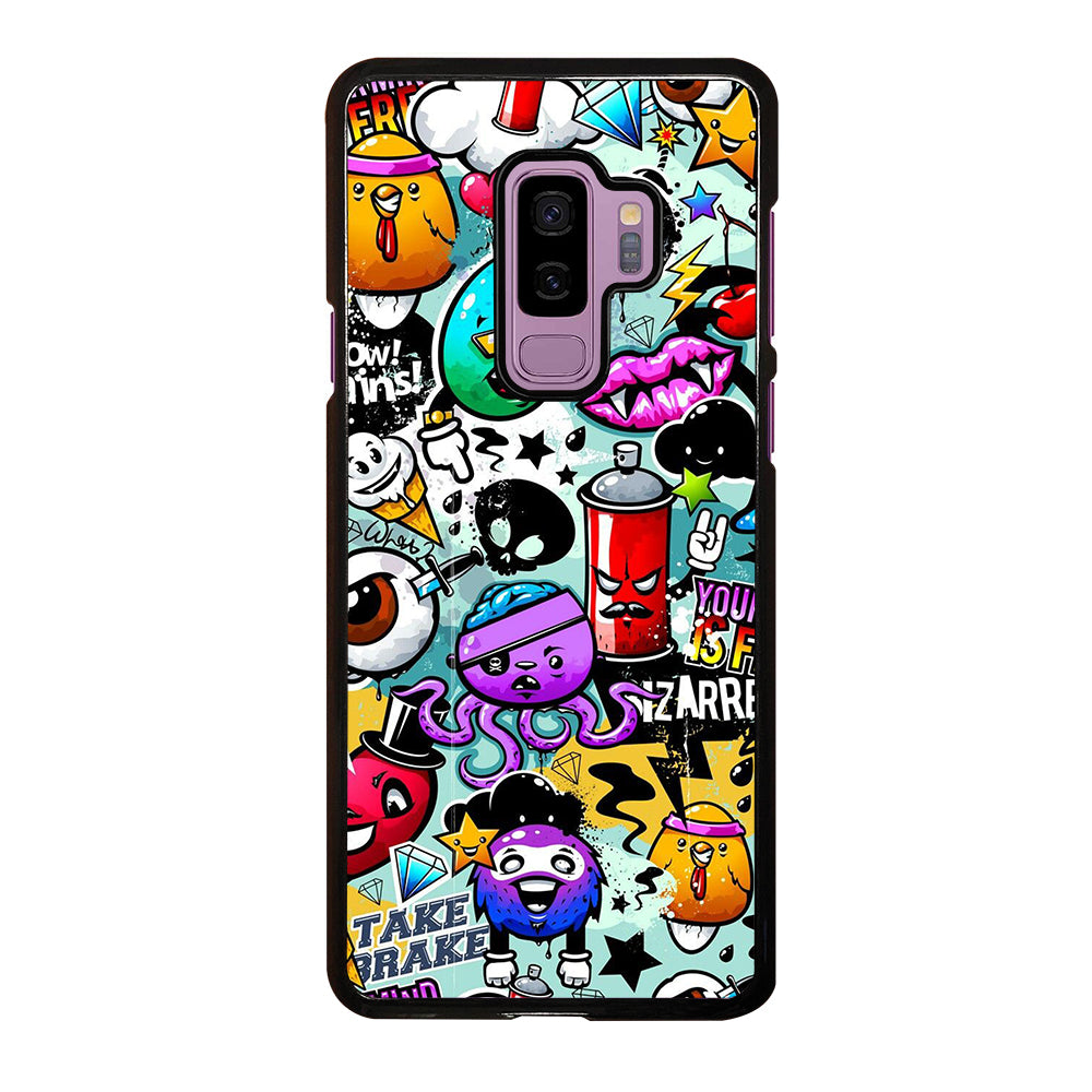 Cute Graffiti Image Samsung Galaxy S9 Plus Case