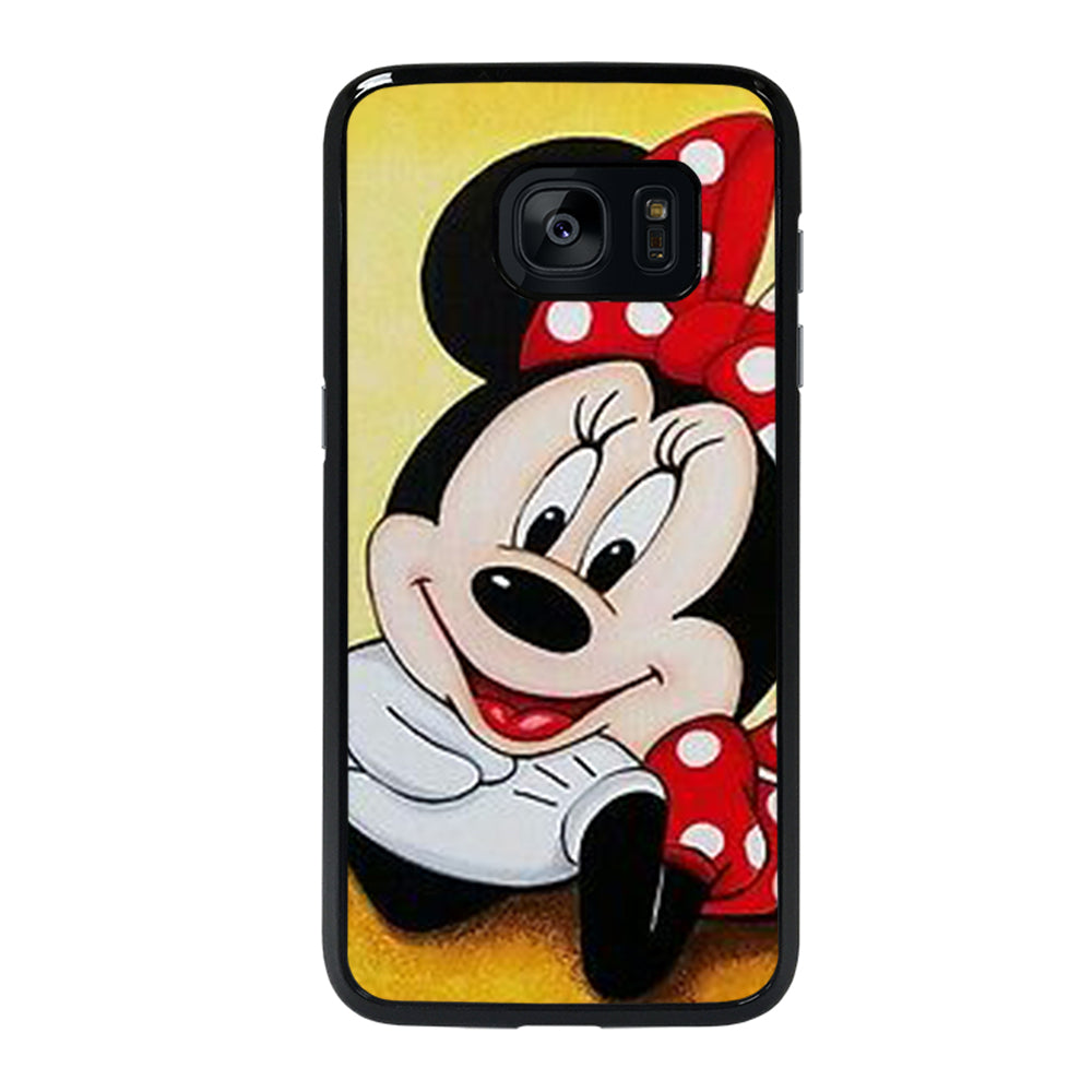 Cute Minnie Pose Samsung Galaxy S7 Edge Case