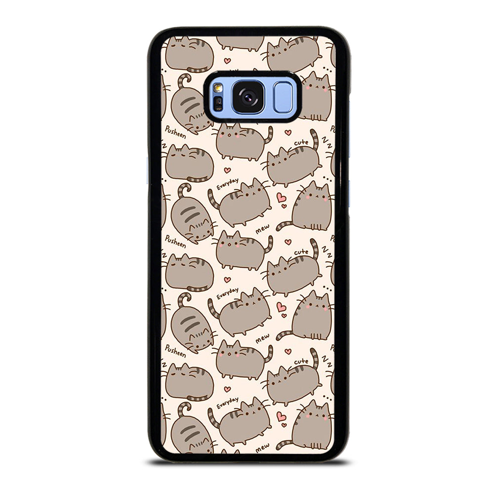 Cute Pusheen Cat Cartoon Collage Samsung Galaxy S8 Plus Case