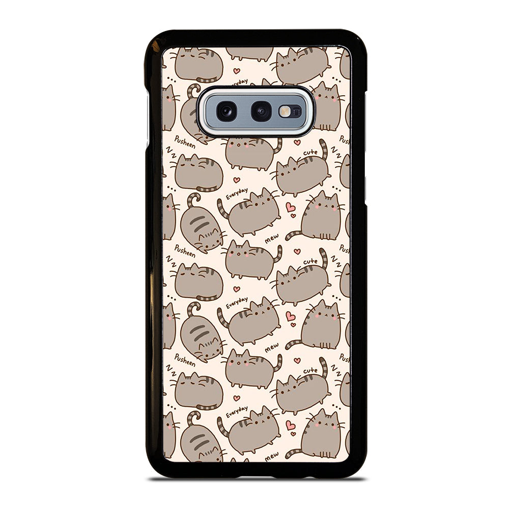 Cute Pusheen Cat Cartoon Collage Samsung Galaxy S10e Case
