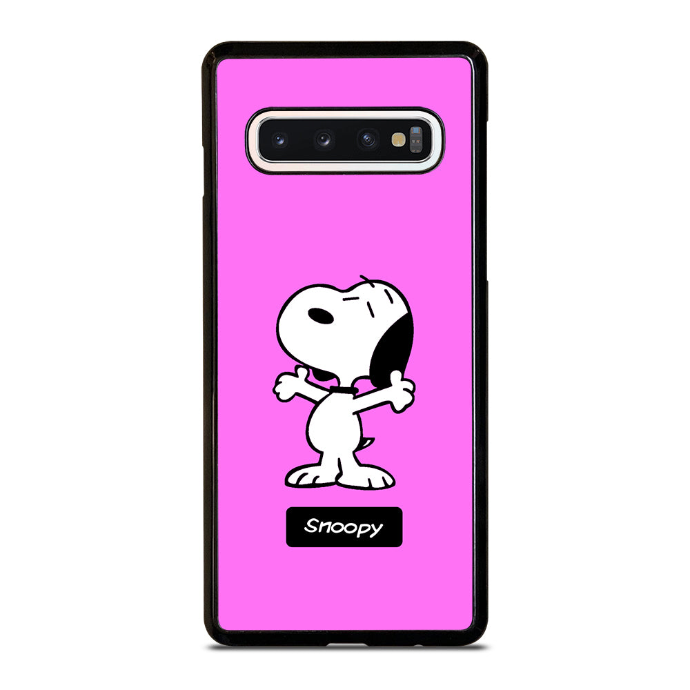 Cute Snoopy Dog Samsung Galaxy S10 Case