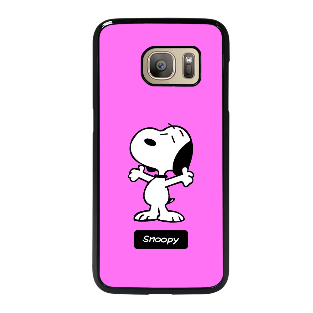 Cute Snoopy Dog Samsung Galaxy S7 Case