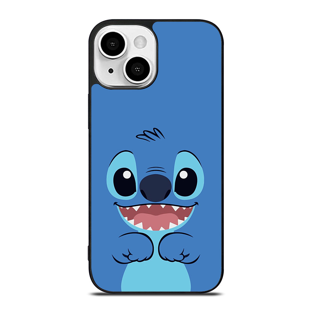 Cute Stitch Cartoon Face iPhone 13 Mini Case