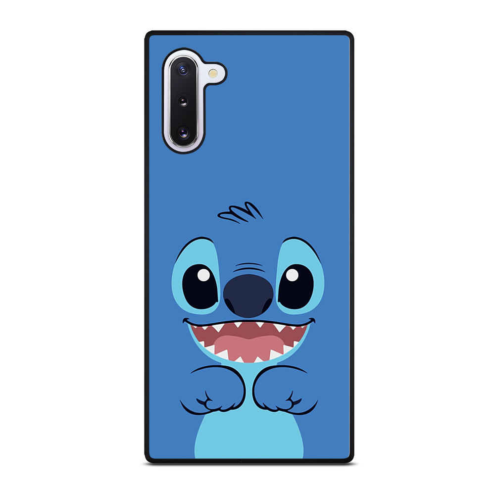 Cute Stitch Cartoon Face Samsung Galaxy Note 10 Case