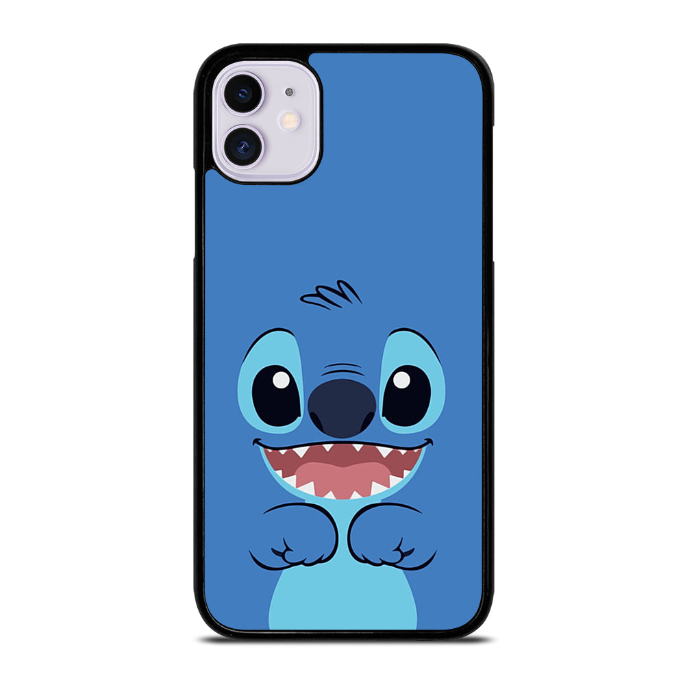 Cute Stitch Cartoon Face iPhone 11 Case
