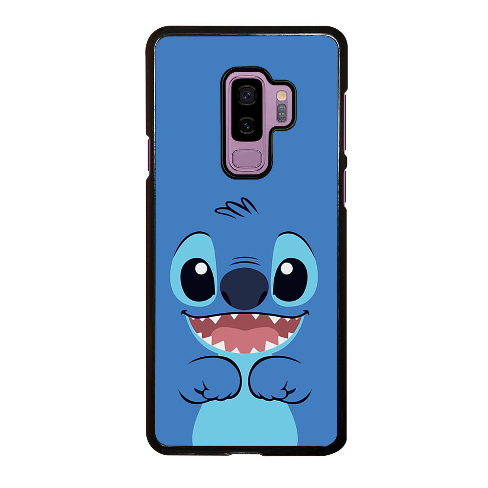 Cute Stitch Cartoon Face Samsung Galaxy S9 Plus Case