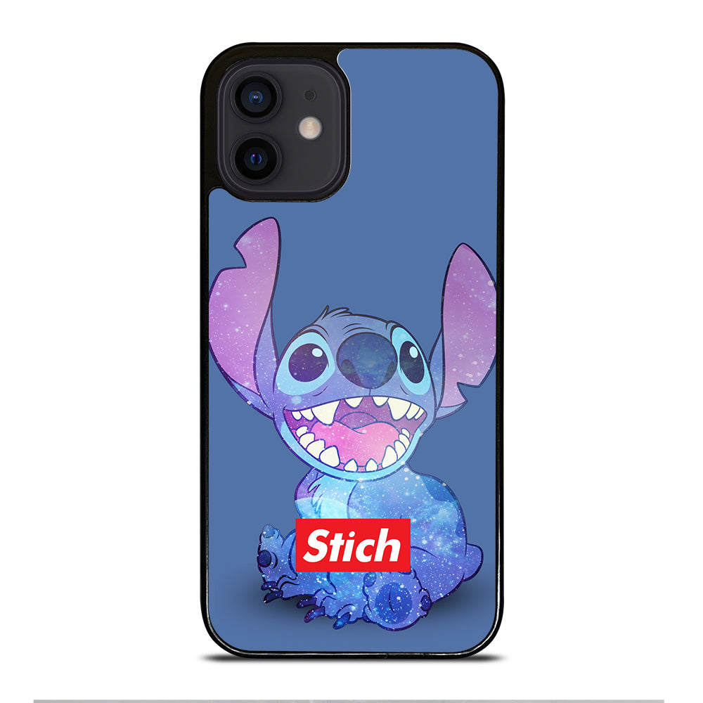 Cute Stitch Cartoon Galaxy iPhone 12 Mini Case