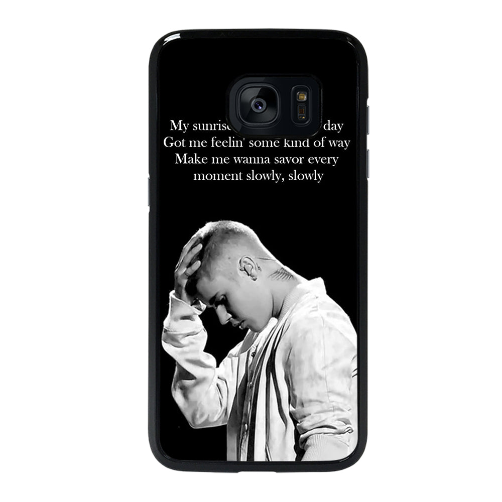 DESPACITO JUSTIN BIBER LIRYCS Samsung Galaxy S7 Edge Case