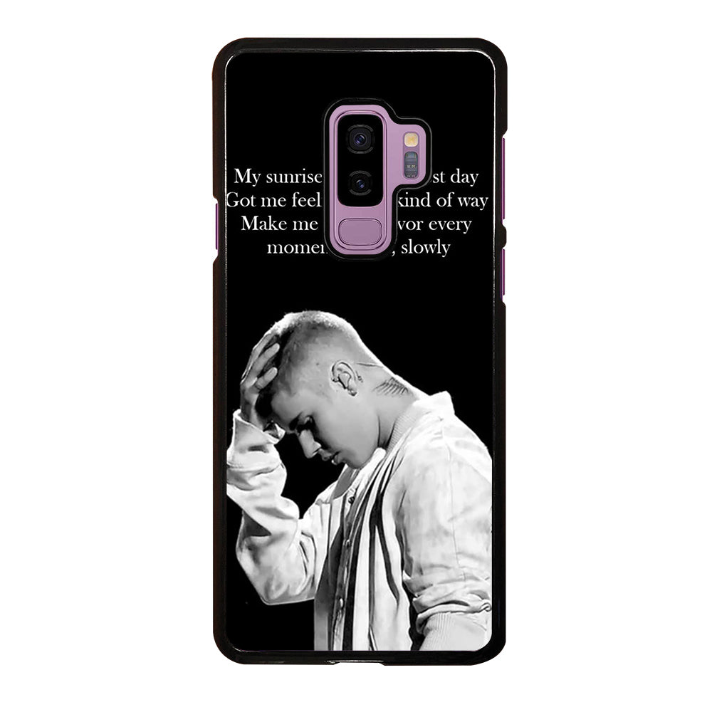 DESPACITO JUSTIN BIBER LIRYCS Samsung Galaxy S9 Plus Case