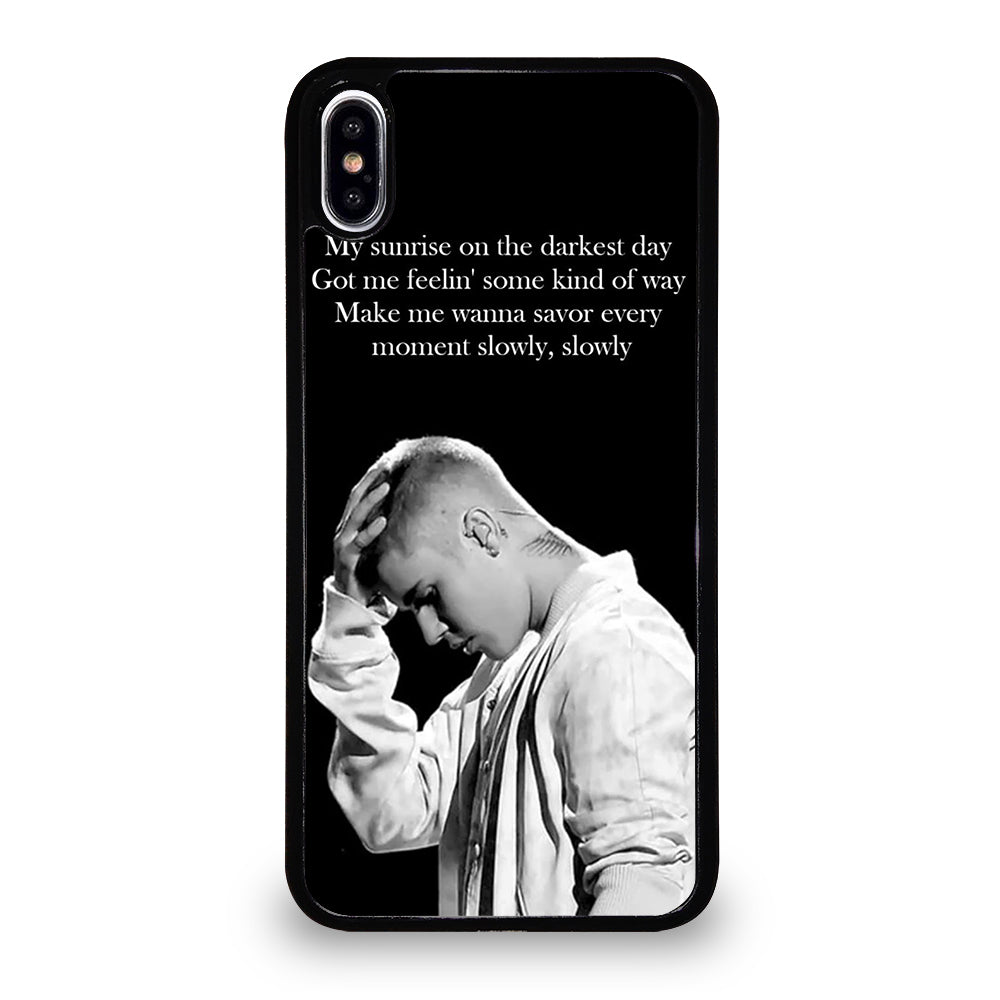 DESPACITO JUSTIN BIBER LIRYCS iPhone XS Max Case