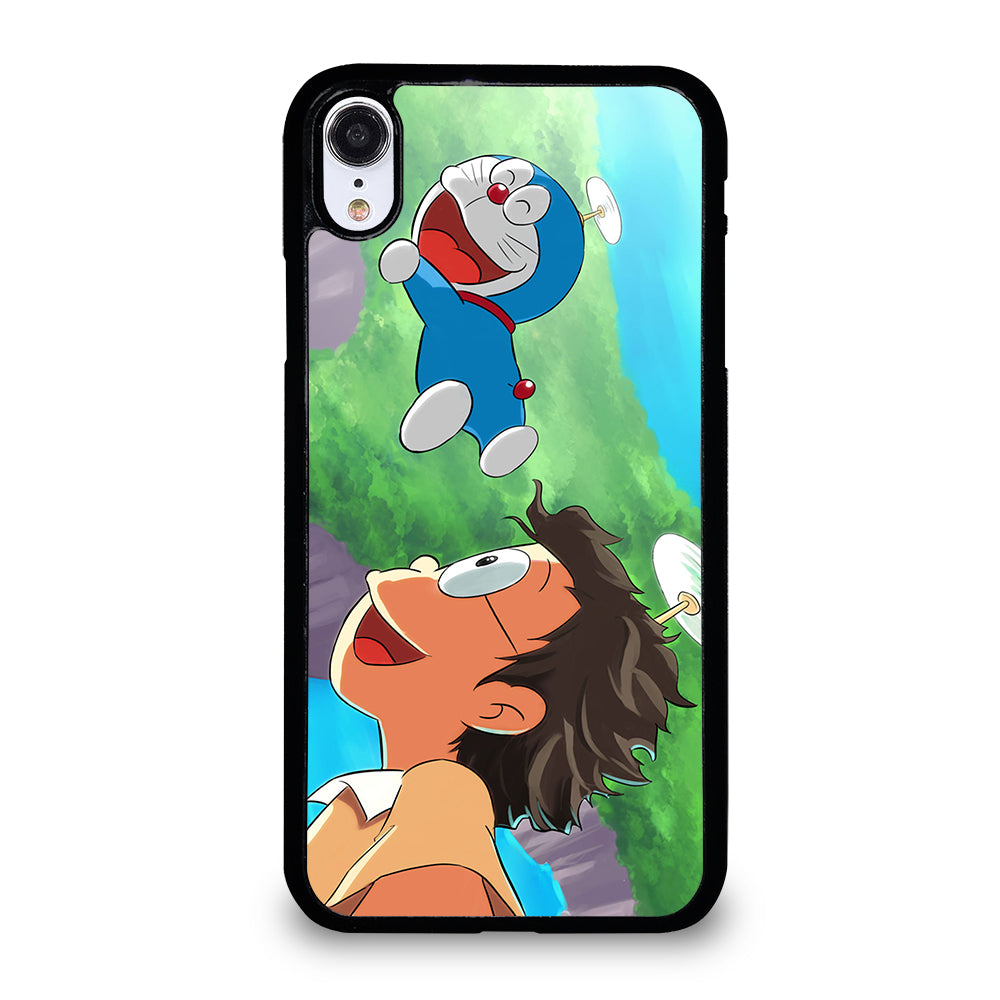 DORAEMON AND NOBITA FLY iPhone XR Case