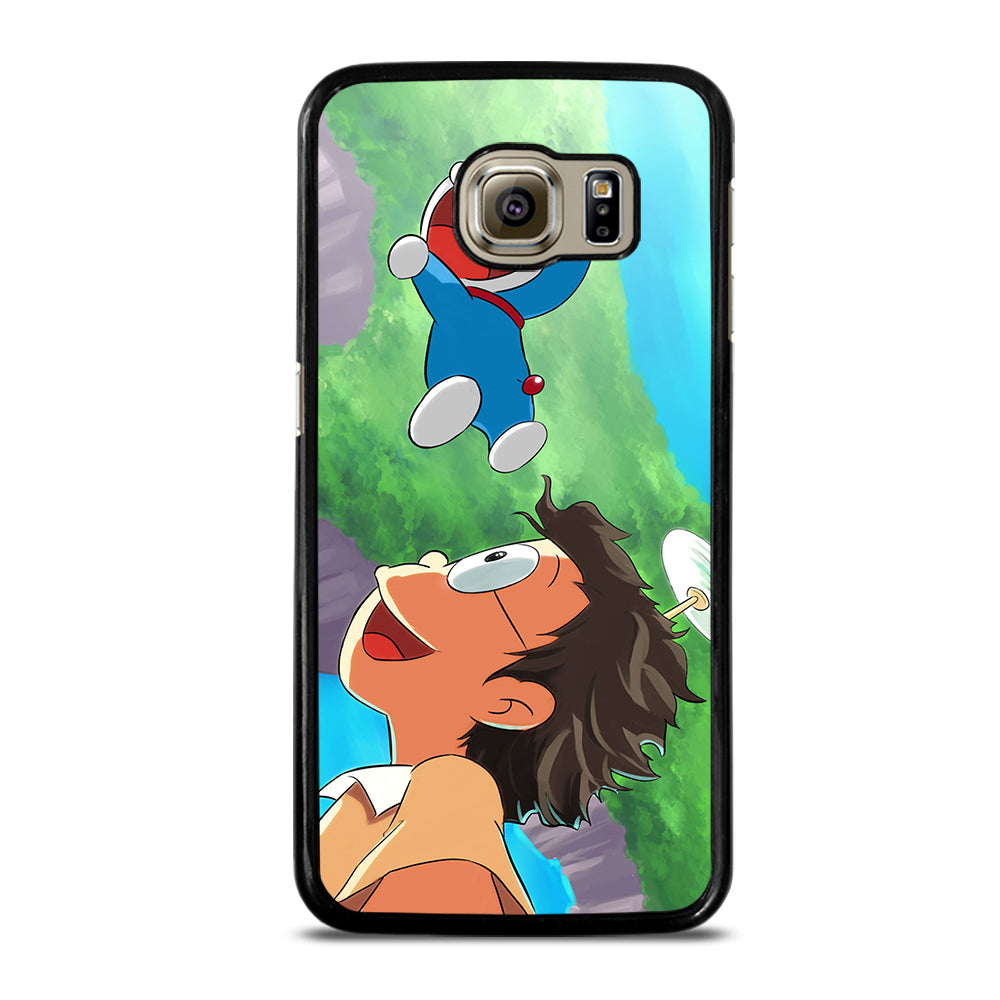 DORAEMON AND NOBITA FLY Samsung Galaxy S6 Case