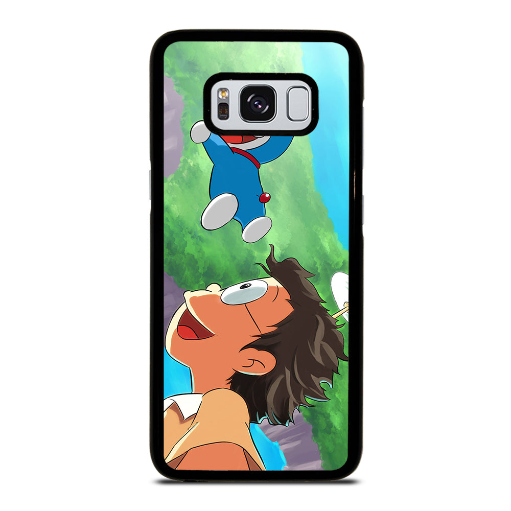 DORAEMON AND NOBITA FLY Samsung Galaxy S8 Case