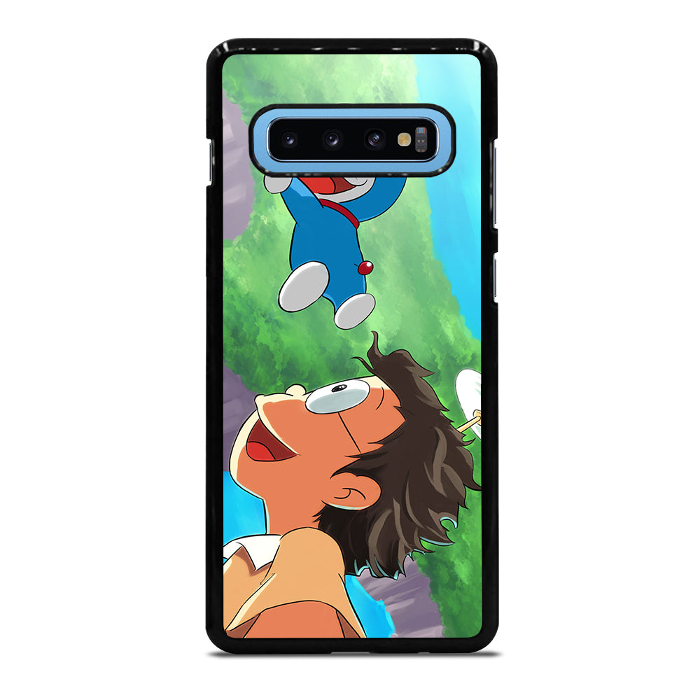 DORAEMON AND NOBITA FLY Samsung Galaxy S10 Plus Case