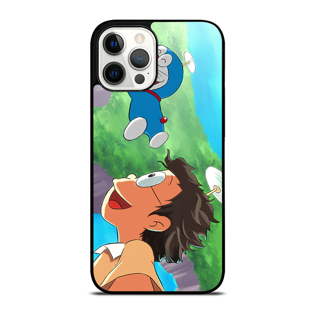DORAEMON AND NOBITA FLY iPhone 12 Pro Max Case