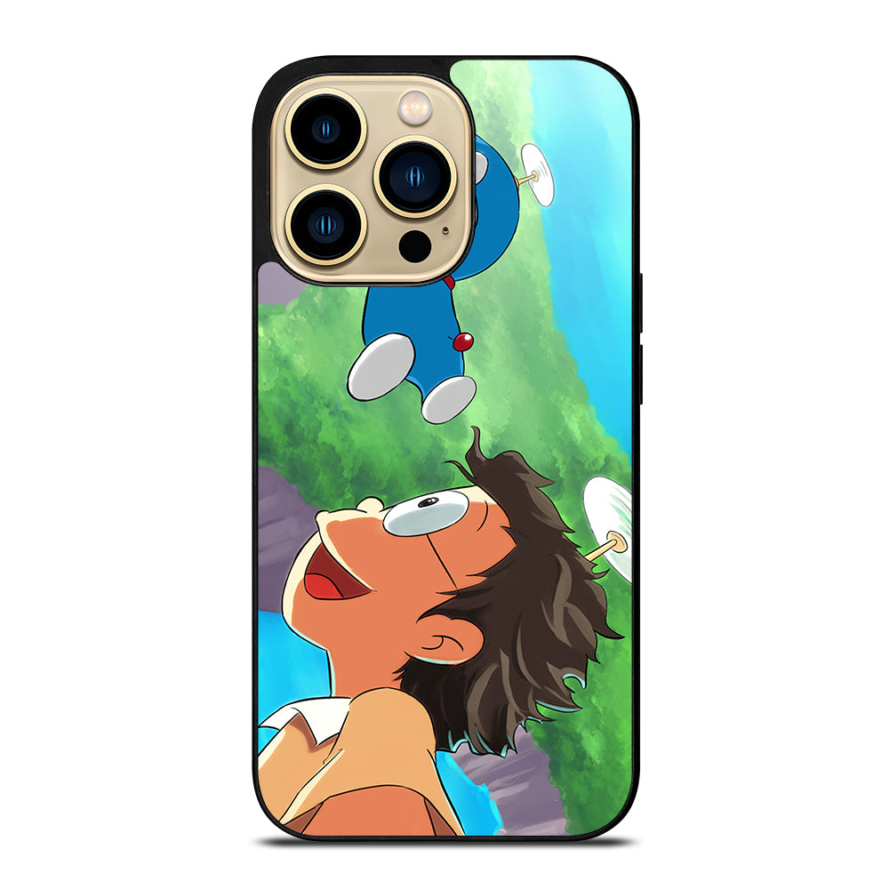 DORAEMON AND NOBITA FLY iPhone 14 Pro Max Case