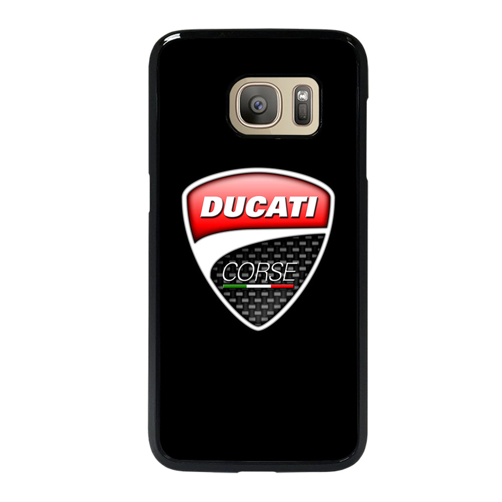 DUCATI LOGO BLACK Samsung Galaxy S7 Case