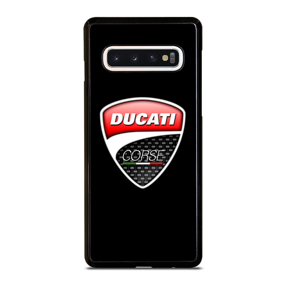 DUCATI LOGO BLACK Samsung Galaxy S10 Case