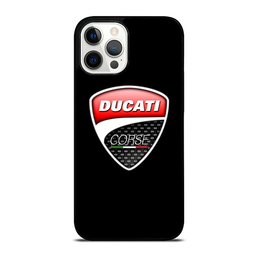 DUCATI LOGO BLACK iPhone 12 Pro Max Case