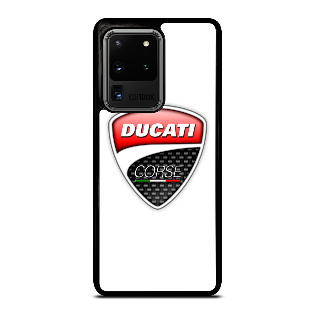 DUCATI LOGO WHITE Samsung Galaxy S20 Ultra / S20 Ultra 5G Case