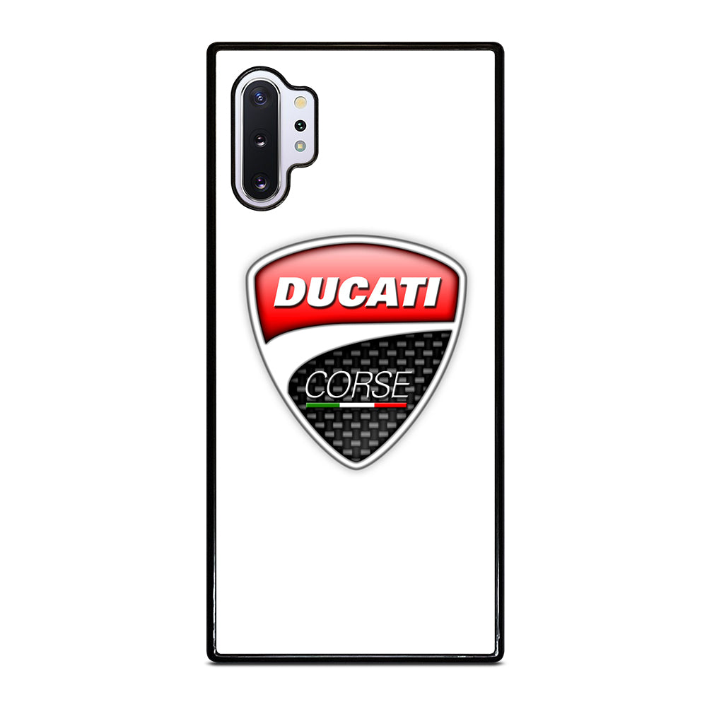 DUCATI LOGO WHITE Samsung Galaxy Note 10 Plus Case