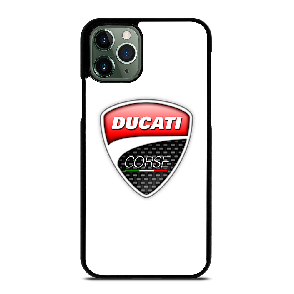 DUCATI LOGO WHITE iPhone 11 Pro Max Case