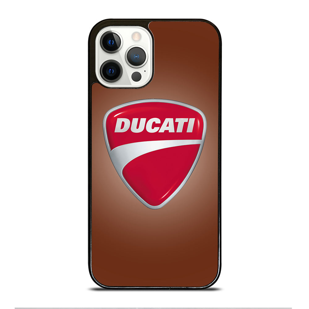 DUCATI LOGO PINK iPhone 12 Pro Case