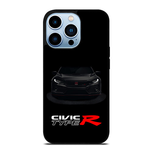 Dark Honda Civic Type R iPhone 13 Pro Max Case