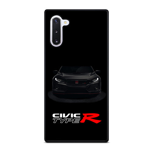 Dark Honda Civic Type R Samsung Galaxy Note 10 Case