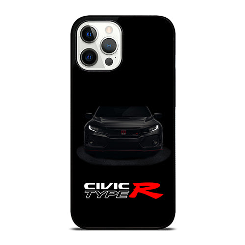 Dark Honda Civic Type R iPhone 12 Pro Max Case
