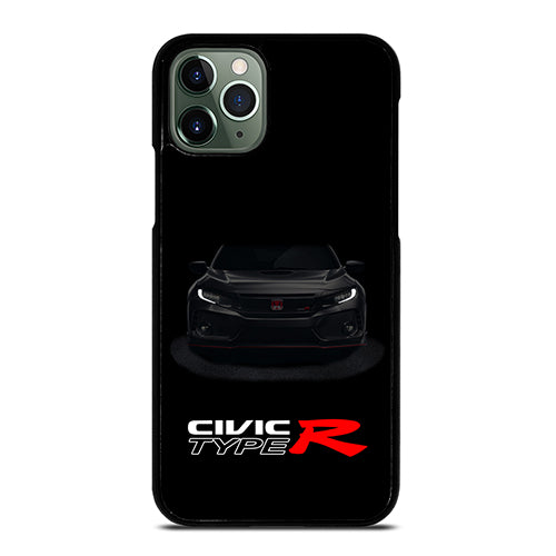 Dark Honda Civic Type R iPhone 11 Pro Max Case