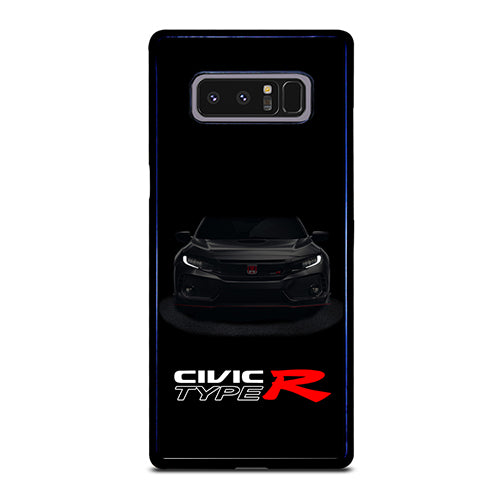 Dark Honda Civic Type R Samsung Galaxy Note 8 Case