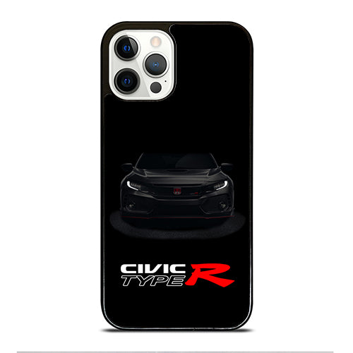 Dark Honda Civic Type R iPhone 12 Pro Case