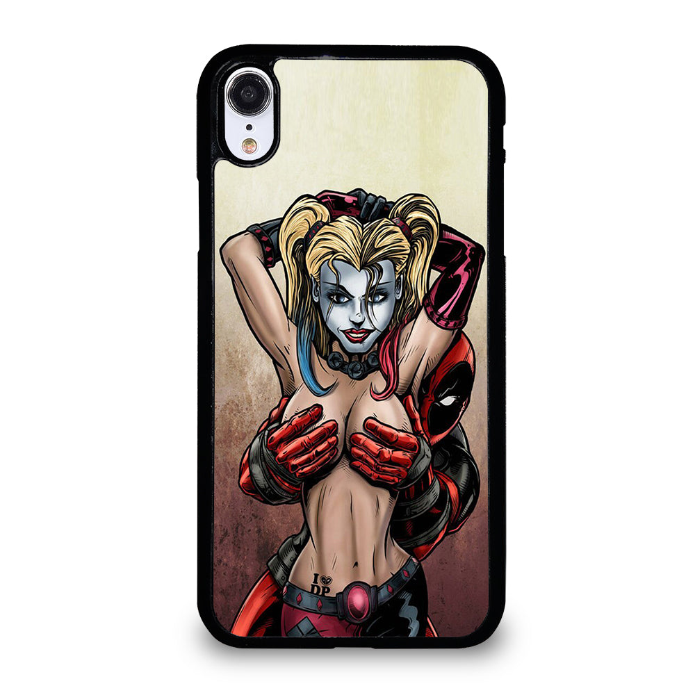 Deadpool & Harley Quinn iPhone XR Case