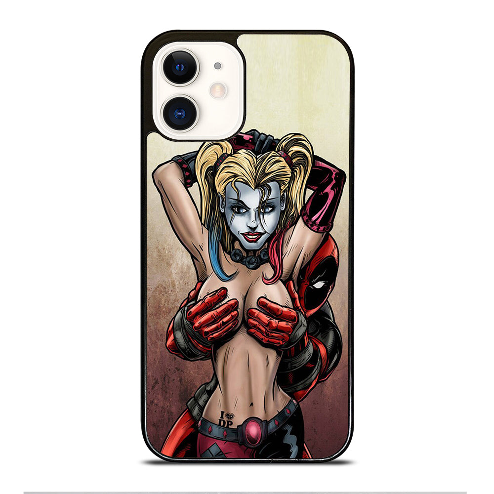 Deadpool & Harley Quinn iPhone 12 Case