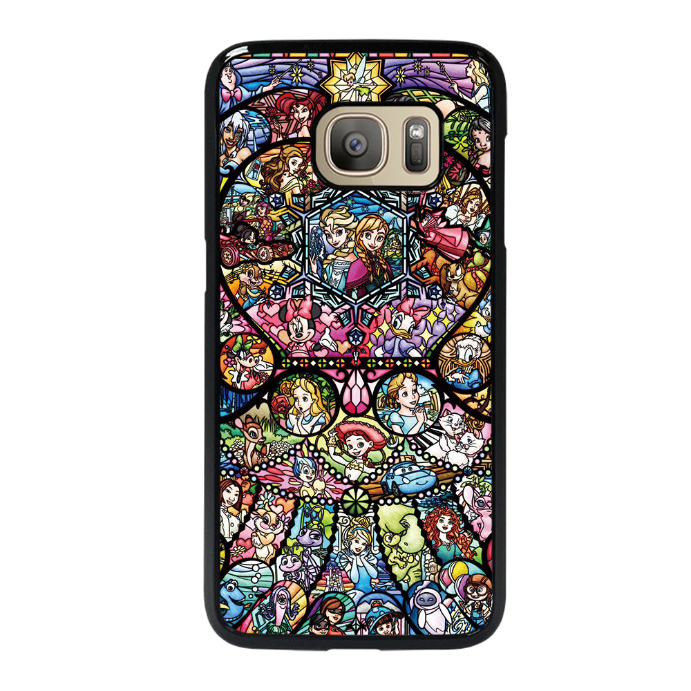 Disney All Character Puzzle Samsung Galaxy S7 Case