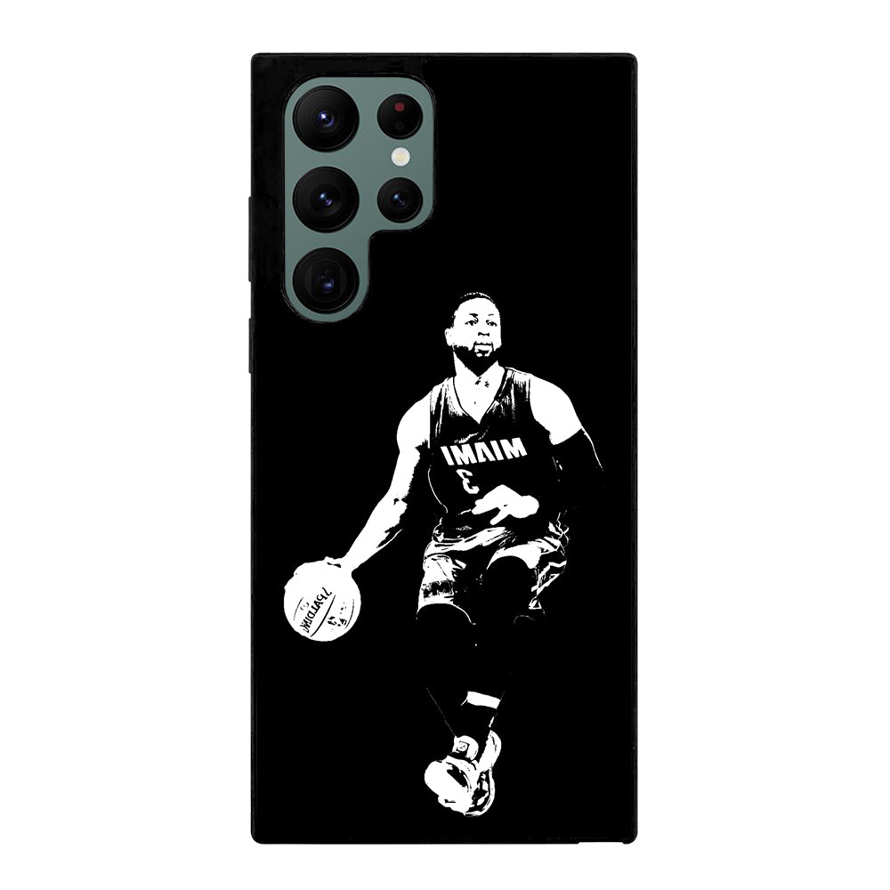 Dwyane Wade Miami Heat Action Samsung Galaxy S22 Ultra 5G Case