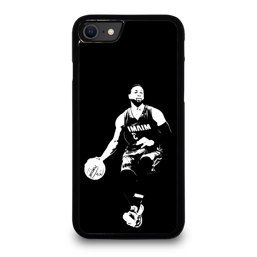 Dwyane Wade Miami Heat Action iPhone SE 2020 Case