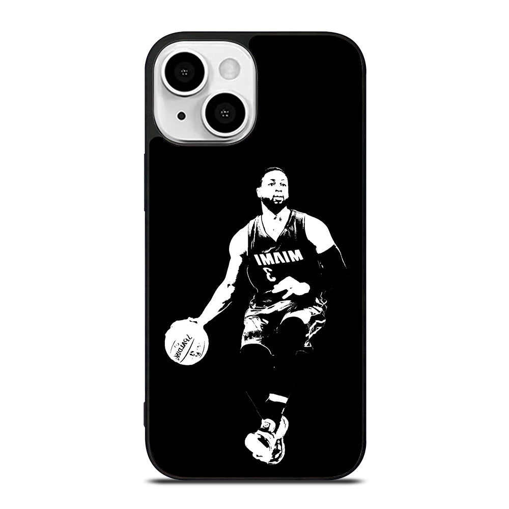Dwyane Wade Miami Heat Action iPhone 13 Mini Case