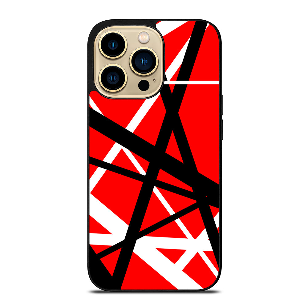 Eddie Van Halen Guitar Stripes iPhone 14 Pro Max Case